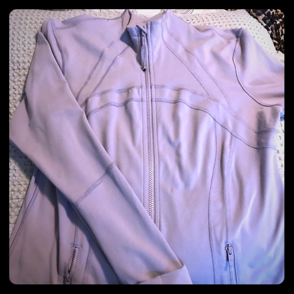 Lilac Lululemon Zip Up size 14
